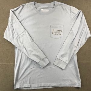 Southern Marsh Collection Men's Long Sleeve T Shirt With Pocket Size Large